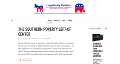 Desktop Screenshot of hopelesslypartisan.com